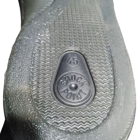 ECCO~ BROWN LEATHER LACE UP MOCS COMFORT SYSTEM SHOES MEN'S EU 45 11-11.5 US - Picture 9 of 13